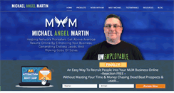 Desktop Screenshot of michaelangelmartin.com
